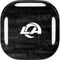 NFL Los Angeles Rams Black & White Galaxy Buds Live Skin