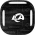 NFL Los Angeles Rams Black & White Galaxy Buds Live Skin