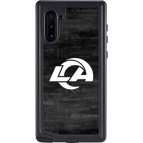 NFL Los Angeles Rams Black & White Galaxy Cases