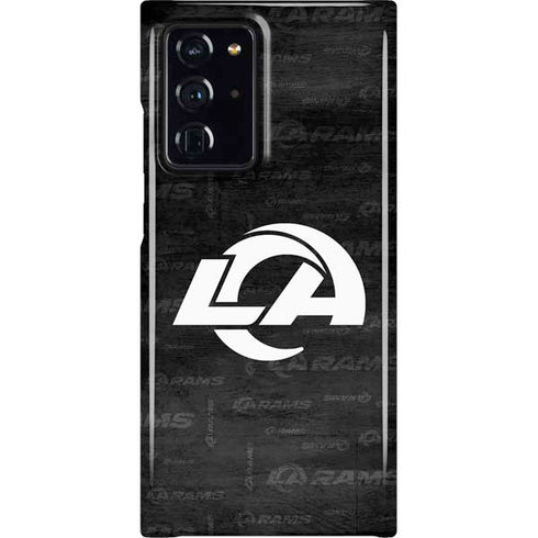 NFL Los Angeles Rams Black & White Galaxy Cases