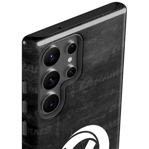 NFL Los Angeles Rams Black & White Galaxy S23 Ultra Pro Case