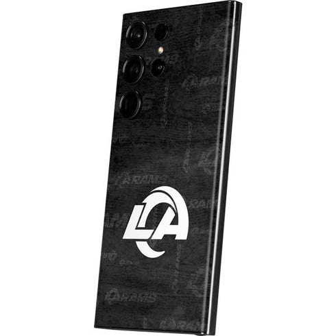 NFL Los Angeles Rams Black & White Galaxy Skins