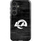NFL Los Angeles Rams Black & White Galaxy S25 Impact Case