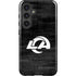 NFL Los Angeles Rams Black & White Galaxy S25 Impact Case