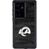 NFL Los Angeles Rams Black & White Galaxy S24 Ultra Waterproof Case