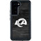 NFL Los Angeles Rams Black & White Galaxy S24 Waterproof Case