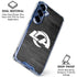 NFL Los Angeles Rams Black & White Galaxy S25 Plus Clear Case