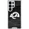 NFL Los Angeles Rams Black & White Galaxy S25 Ultra Clear Case