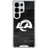 NFL Los Angeles Rams Black & White Galaxy S25 Ultra Clear Case