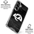 NFL Los Angeles Rams Black & White Galaxy S26 Clear Case