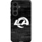 NFL Los Angeles Rams Black & White Galaxy S26 Impact Case