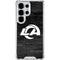 NFL Los Angeles Rams Black & White Galaxy S26 Ultra Clear Case