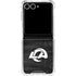 NFL Los Angeles Rams Black & White Galaxy Z Flip7 Clear Case
