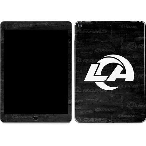 NFL Los Angeles Rams Black & White iPad Skins
