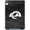 NFL Los Angeles Rams Black & White iPad 11th Gen (2025) Clear Case
