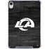 NFL Los Angeles Rams Black & White iPad 11th Gen (2025) Clear Case