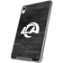NFL Los Angeles Rams Black & White iPad 11th Gen (2025) Clear Case
