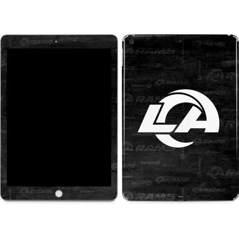 NFL Los Angeles Rams Black & White Apple iPad Skin