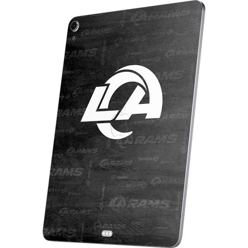 NFL Los Angeles Rams Black & White Apple iPad Air Skin