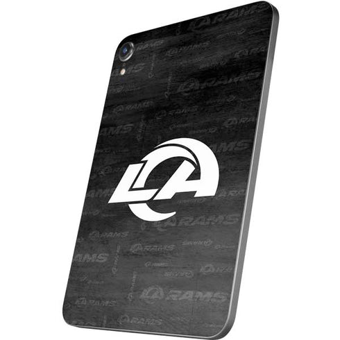 NFL Los Angeles Rams Black & White Apple iPad Mini Skin