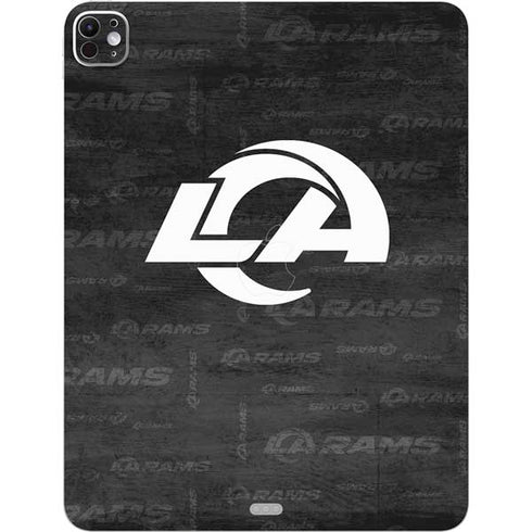 NFL Los Angeles Rams Black & White iPad Pro 13in M4 (2024) Skin