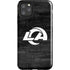 NFL Los Angeles Rams Black & White iPhone Cases