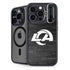 NFL Los Angeles Rams Black & White iPhone 14 Pro Kickstand Case
