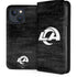 NFL Los Angeles Rams Black & White iPhone 15 Folio Case