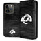 NFL Los Angeles Rams Black & White iPhone 15 Pro Folio Case