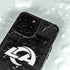 NFL Los Angeles Rams Black & White iPhone 15 Pro Waterproof Case