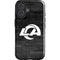NFL Los Angeles Rams Black & White iPhone 16 Impact Case