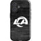 NFL Los Angeles Rams Black & White iPhone 16 Plus Impact Case