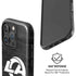 NFL Los Angeles Rams Black & White iPhone 16 Pro Magsafe Impact Case