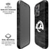 NFL Los Angeles Rams Black & White iPhone 16 Pro Magsafe Impact Case