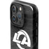 NFL Los Angeles Rams Black & White iPhone 16 Pro Max Impact Case
