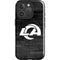 NFL Los Angeles Rams Black & White iPhone 16 Pro Max Magsafe Impact Case