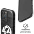 NFL Los Angeles Rams Black & White iPhone 16 Pro Max Magsafe Impact Case