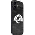 NFL Los Angeles Rams Black & White iPhone 16 Skin
