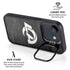 NFL Los Angeles Rams Black & White iPhone 16e Kickstand Case