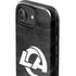NFL Los Angeles Rams Black & White iPhone 16e Impact Case