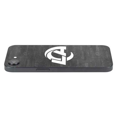 NFL Los Angeles Rams Black & White iPhone 16e Skin