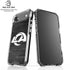 NFL Los Angeles Rams Black & White iPhone 17 Air Clear Case