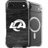 NFL Los Angeles Rams Black & White iPhone 17 Air MagSafe Case