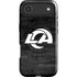 NFL Los Angeles Rams Black & White iPhone 17 Air Magsafe Impact Case