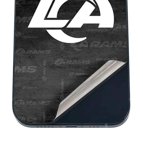 NFL Los Angeles Rams Black & White iPhone 17 Air Skin