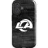 NFL Los Angeles Rams Black & White iPhone 17 Magsafe Impact Case
