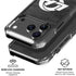 NFL Los Angeles Rams Black & White iPhone 17 Pro Clear Case
