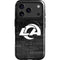 NFL Los Angeles Rams Black & White iPhone 17 Pro Magsafe Impact Case