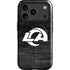 NFL Los Angeles Rams Black & White iPhone 17 Pro Magsafe Impact Case
