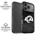 NFL Los Angeles Rams Black & White iPhone 17 Pro Magsafe Impact Case
